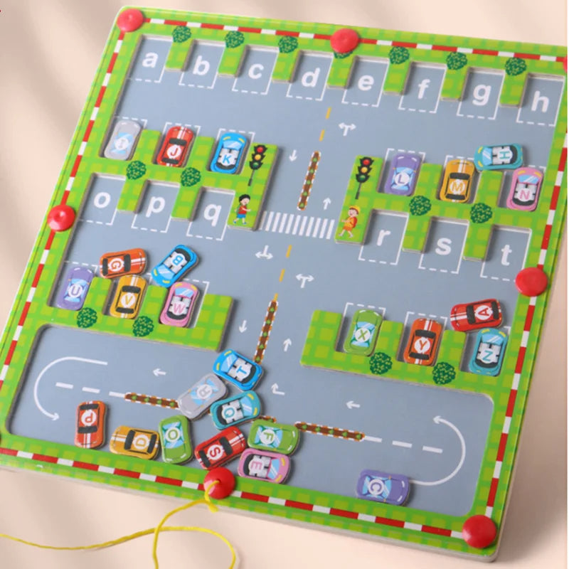 Magnetic Car Maze