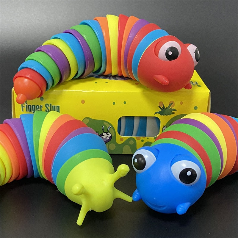3D Fidget Slug Sensory Toy